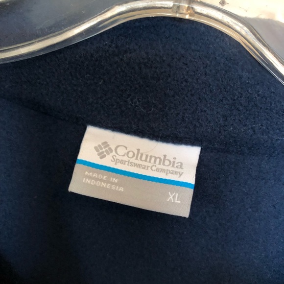 PennState Fleece Jacket  Columbia Brand Very Nice - Picture 6 of 6